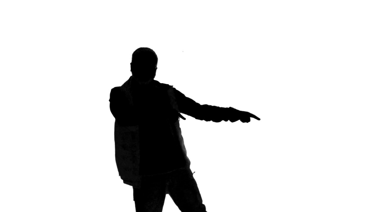 1280x720 Silhouette Of Man Dancing 01 Free Stock Footage (4k)