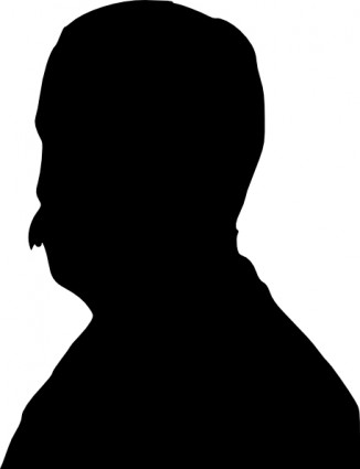 326x425 Of A Man's Head Clipart