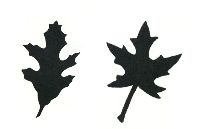 640x420 Leaf Silhouette Cliparts