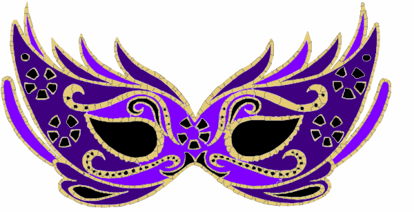 600x307 Masquerade Mask Cliparts