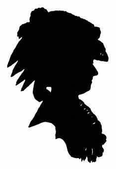 234x340 Silhouette Of Marie Antoinette C1780. (Getty Images). Alias Mrs