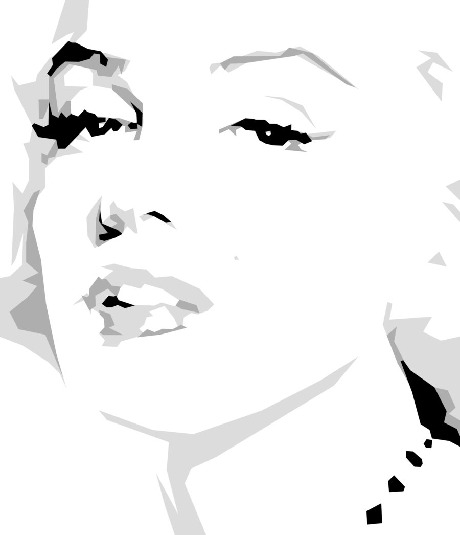 900x1046 Marilyn Monroe By Aaronu By Aaronu