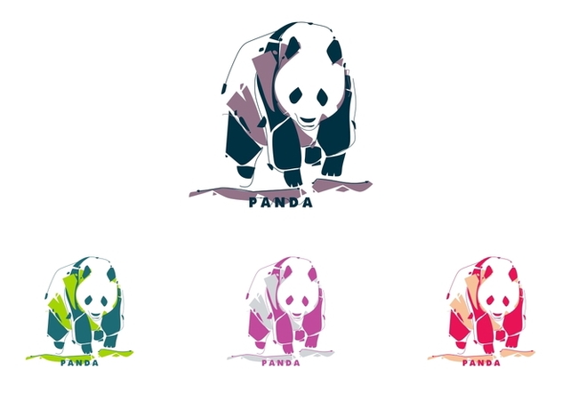 632x443 Panda In Popart Portrait Free Vector Download 408661 Cannypic