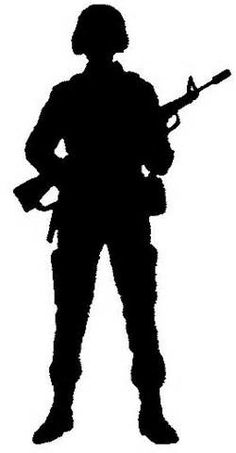 236x453 Soldier Vector Graphics Shapes Silhouette Vector