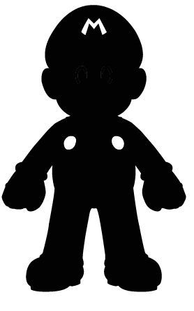 278x445 Mario Silhouette By Ba Ru Ga On Boy Oh Boy