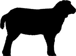 Market Lamb Silhouette