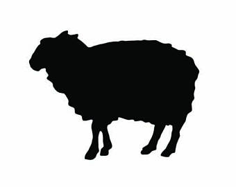 Market Lamb Silhouette at GetDrawings | Free download