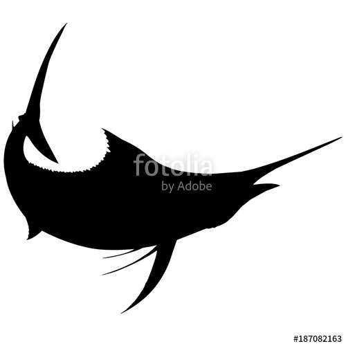 500x500 Marlin Silhouette Vector Graphics Stock Image And Royalty Free
