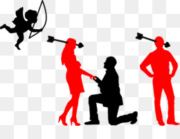 260x200 Free Download Marriage Proposal Silhouette Man Clip Art