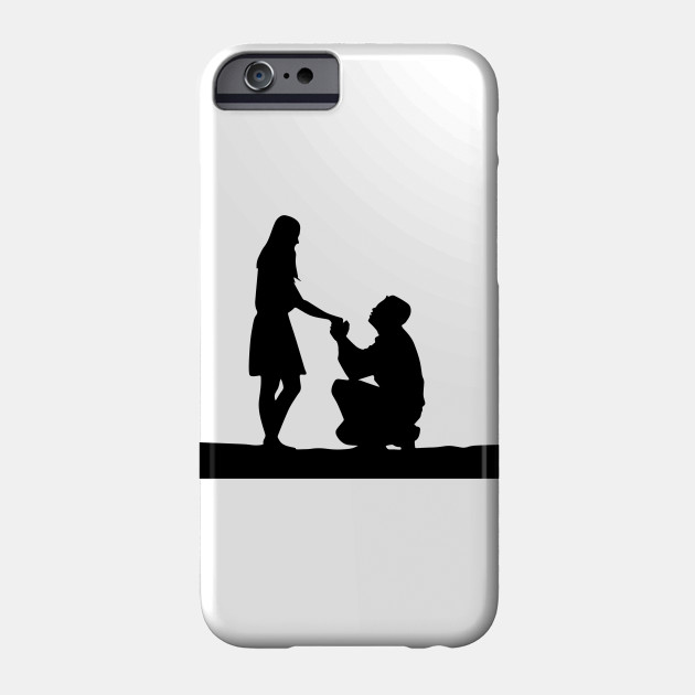 630x630 Limited Edition. Exclusive Marriage Proposal Silhouette