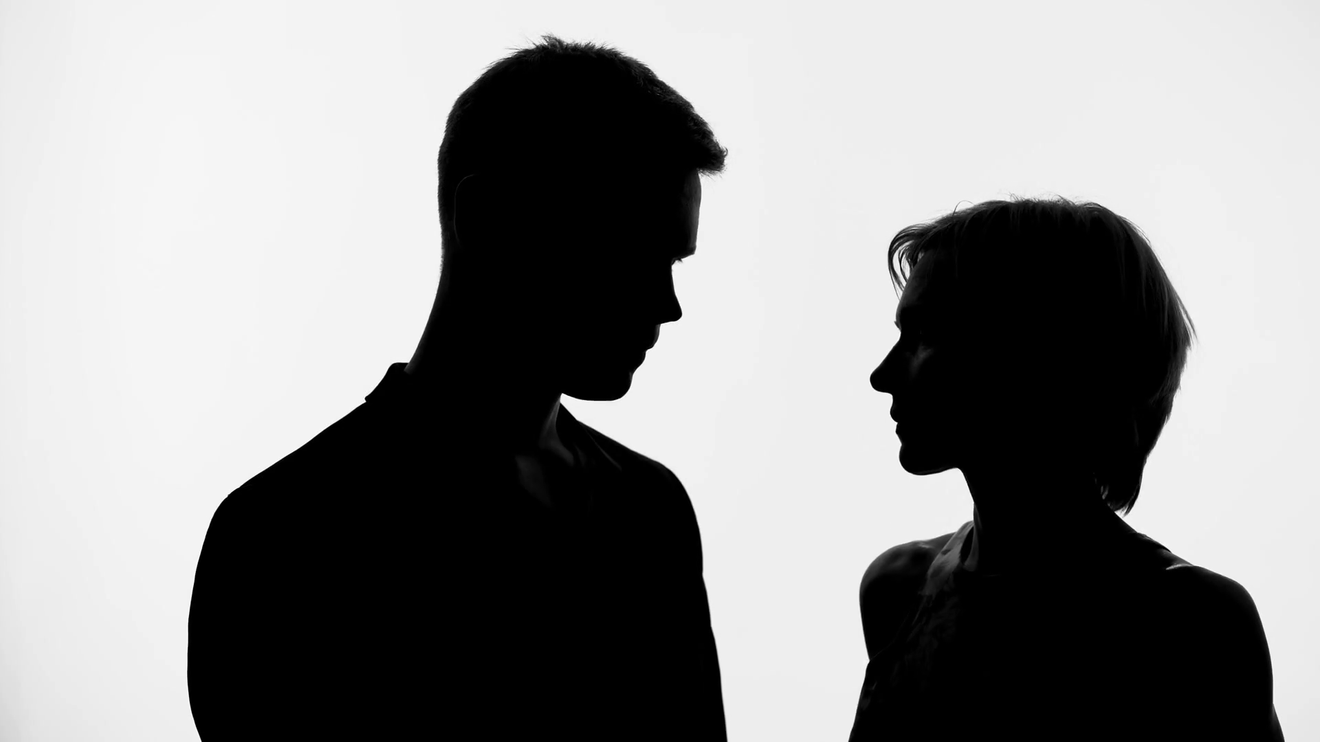 1920x1080 Husband And Wife Quarrelling Home, Family Misunderstanding