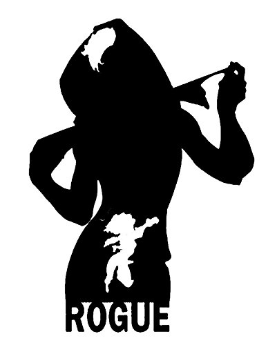 401x500 Marvel Comics X Men Rogue Silhouette Stickers Symbol