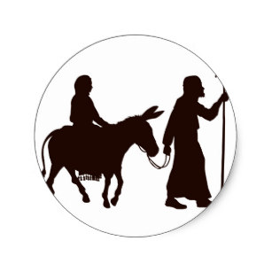 307x307 Donkey Silhouette Stickers Amp Labels Zazzle Uk