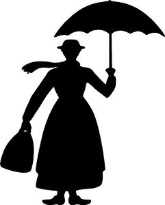 241x300 Mary Poppins Wall Sticker Vinyl Decals Art Home Decor Lettering