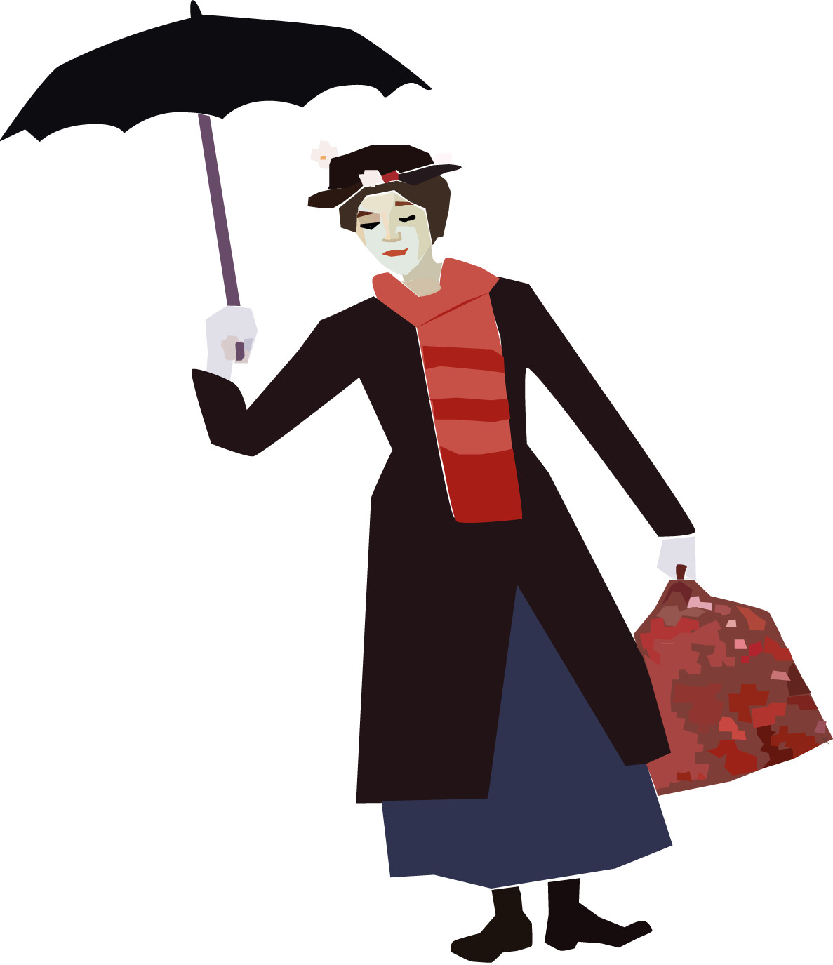 1187x1375 Free Disney Mary Poppins Clipart