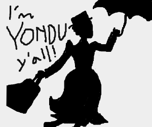 300x250 Mary Poppins Silhouette Says I'M Yondu, Y'All!