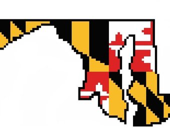 340x270 Maryland Outline Etsy