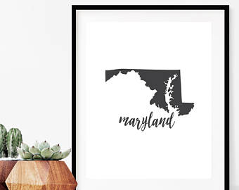 340x270 Maryland State Art Etsy