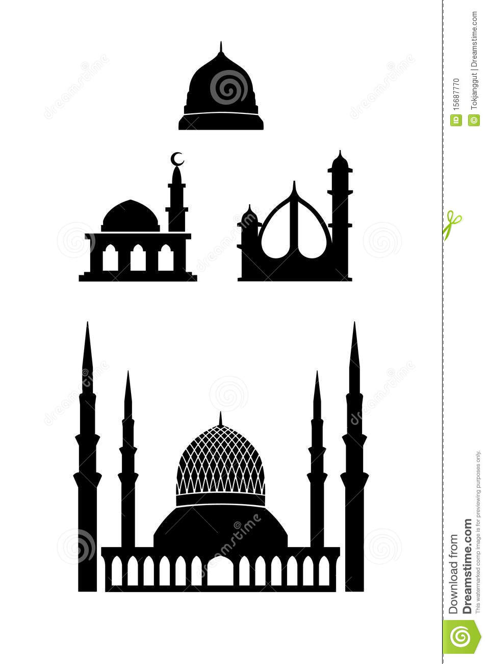 957x1300 Mosque Clipart Icon