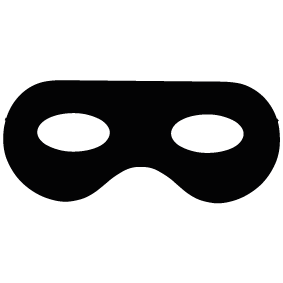 Mask Silhouette at GetDrawings | Free download