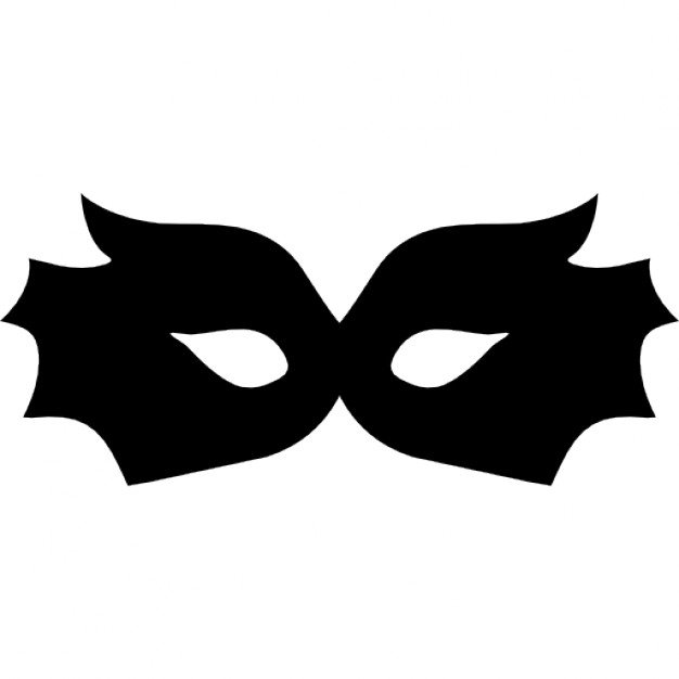 626x626 Carnival Eyes Mask Black Silhouette Icons Free Download
