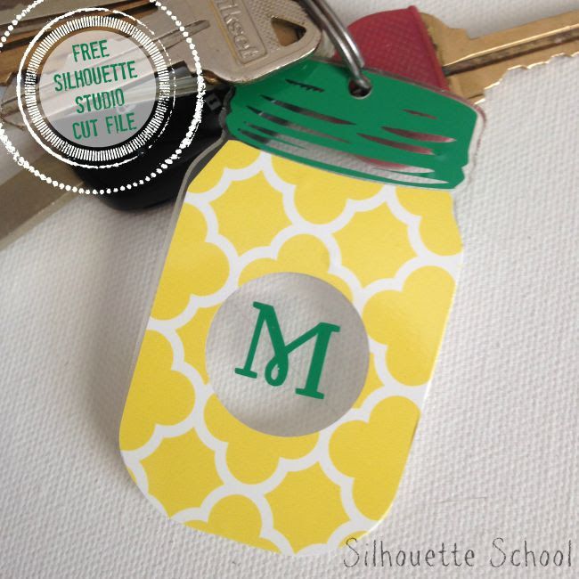 650x650 Free Mason Jar Silhouette Studio Cut File