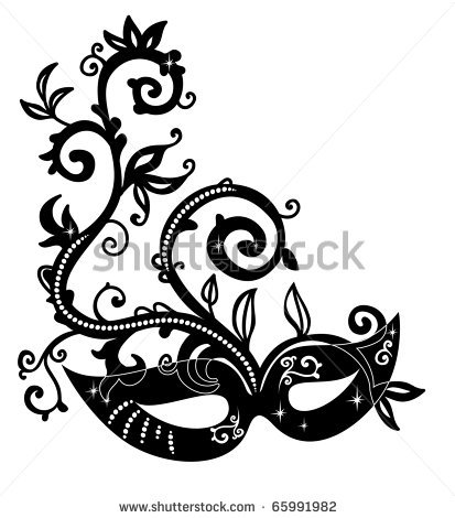 413x470 Masquerade Ball Clipart