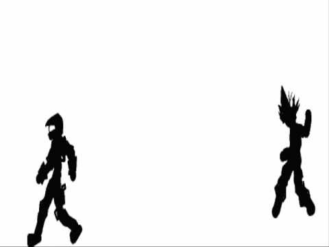 480x360 Goku Vs Master Chief