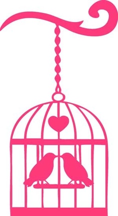 236x431 Free Birdcage Clipart