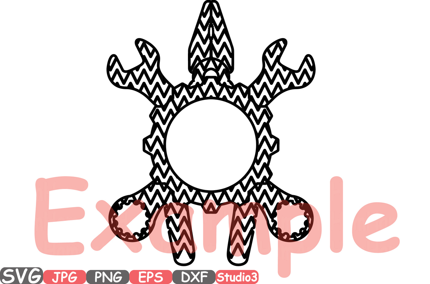 1400x927 Split Amp Circle Mechanic Tools Chevron Frames Svg Silhouette