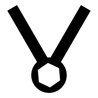 340x340 Free Silhouettes Ribbon, Icon, Event