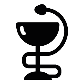 283x283 Medicine Symbol Silhouette Silhouette Of Medicine Symbol