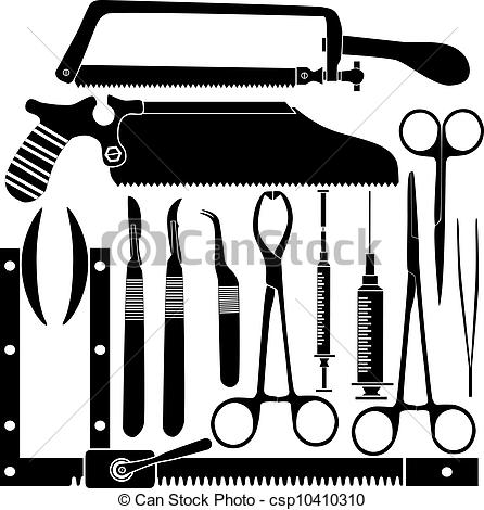 446x470 Medicine Clipart Surgery Tool