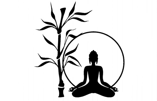 Meditating Buddha Silhouette at GetDrawings | Free download