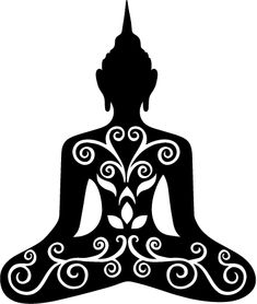 235x278 Buddha Silhouette Vector Buddha, Silhouettes And Stenciling