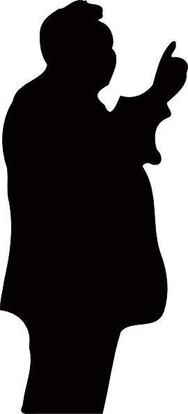 270x593 Meeting Clipart Presenter