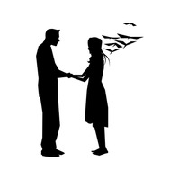 200x200 Person Persons Human Silhouette Silhouettes Man Men Guy Guys