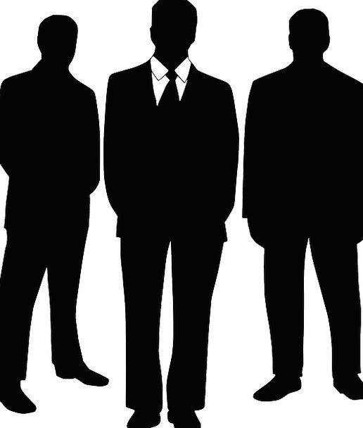 Men In Suits Silhouette at GetDrawings | Free download