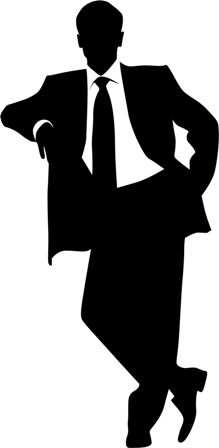 Men In Suits Silhouette at GetDrawings | Free download