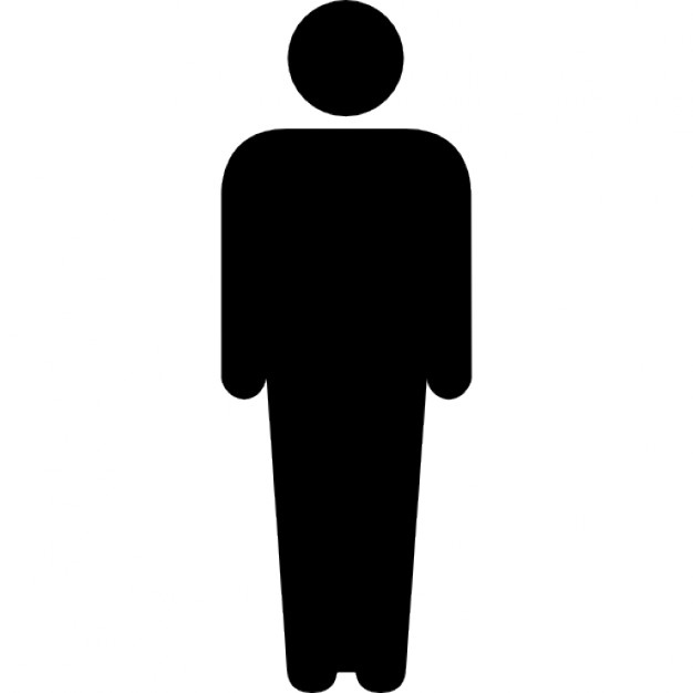 626x626 Men Silhouette Icons Free Download