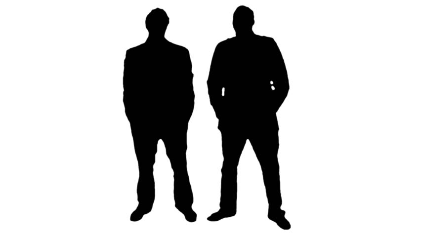 852x480 Revolted Men Silhouette