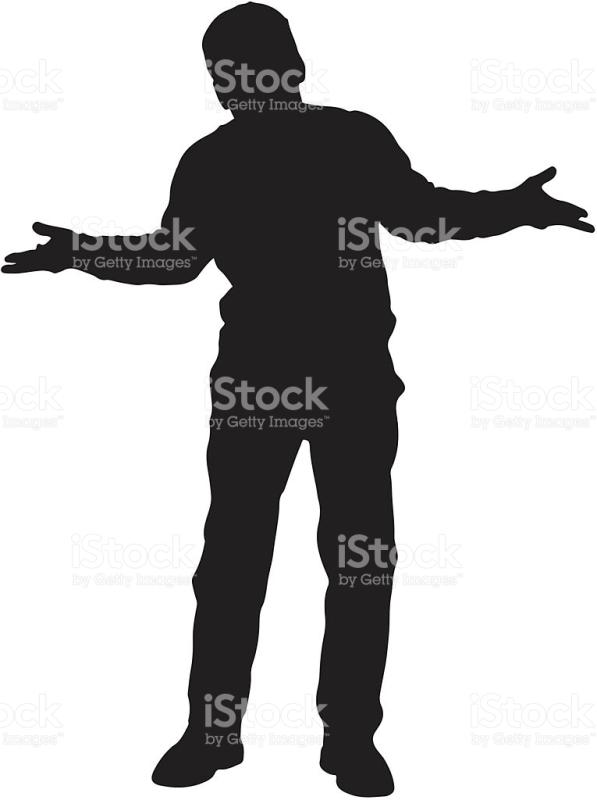 597x800 Man Silhouette Clip Art
