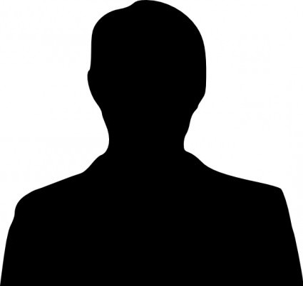 425x402 Vector Man Silhouette Vector Clip Art