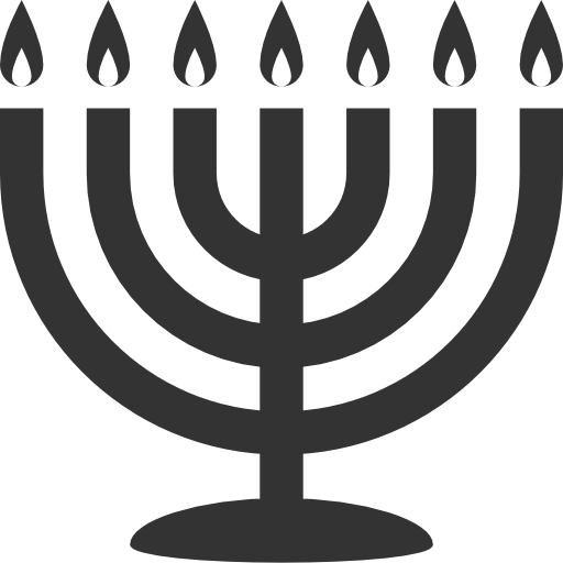 512x512 Menorah Icon