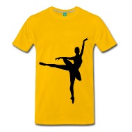 190x190 Braided Hair Ballerina Silhouette T Shirt Spreadshirt