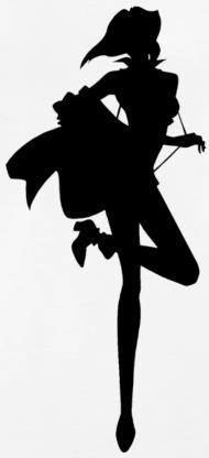 190x416 Kireinekos Corner Anime Store Faye Valentine Silhouette