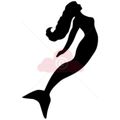 236x236 Mermaid Silhouette Clipart