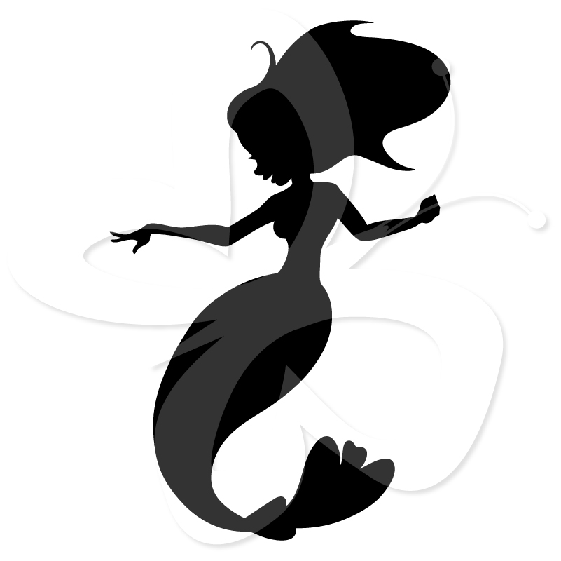 801x800 Mermaid Silhouette Clip Art Clipart Panda