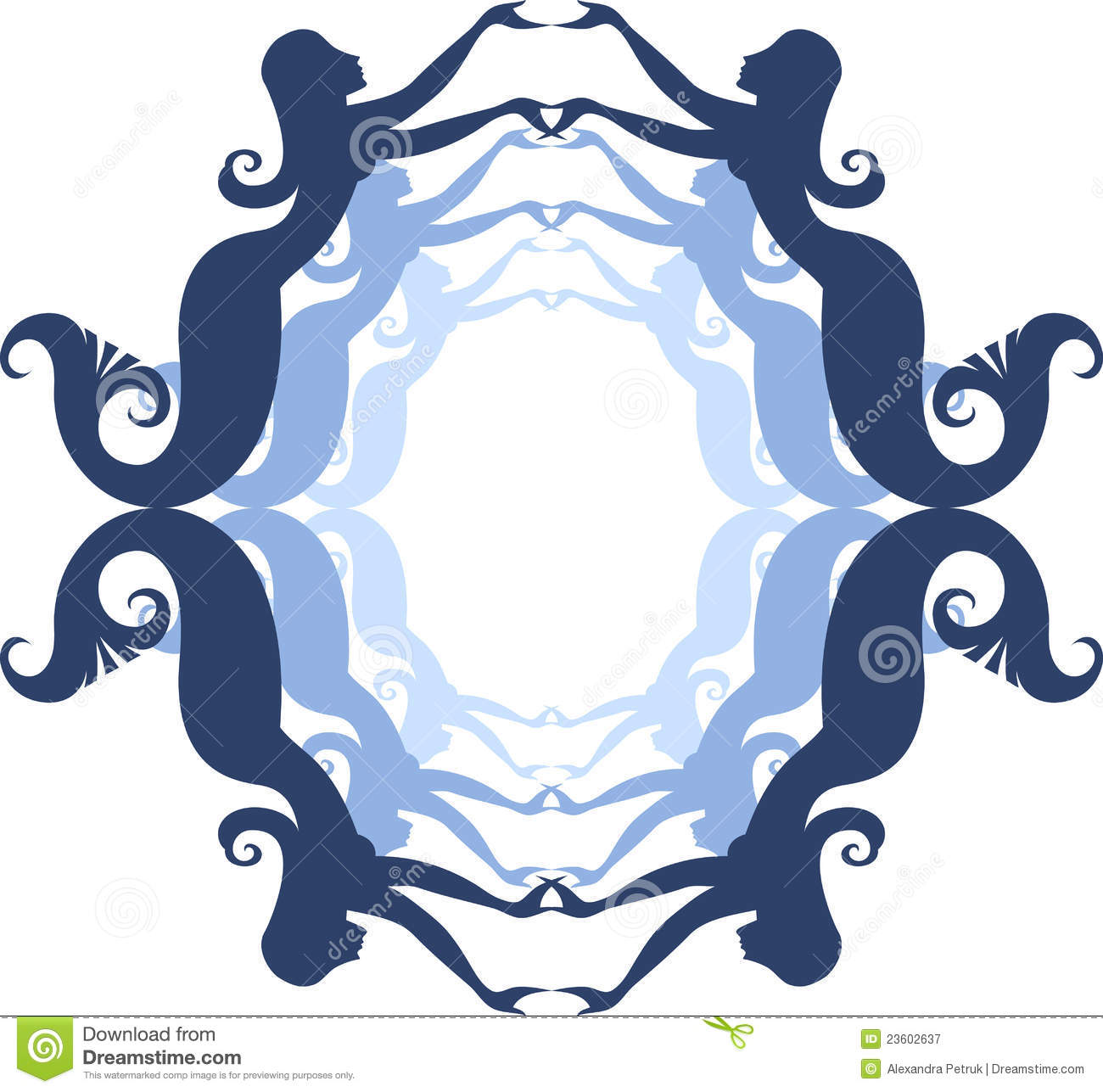 1300x1287 Mermaid Silhouette Clipart