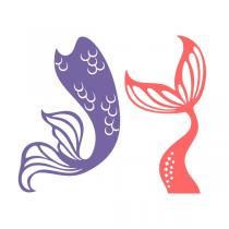 210x210 Mermaid Tail Svg Cuttable Design Svg Mermaid Tails